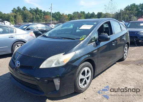 2012 Toyota Prius Three z USA, uszkodzony, nr VIN JTDKN3DU1C1545700